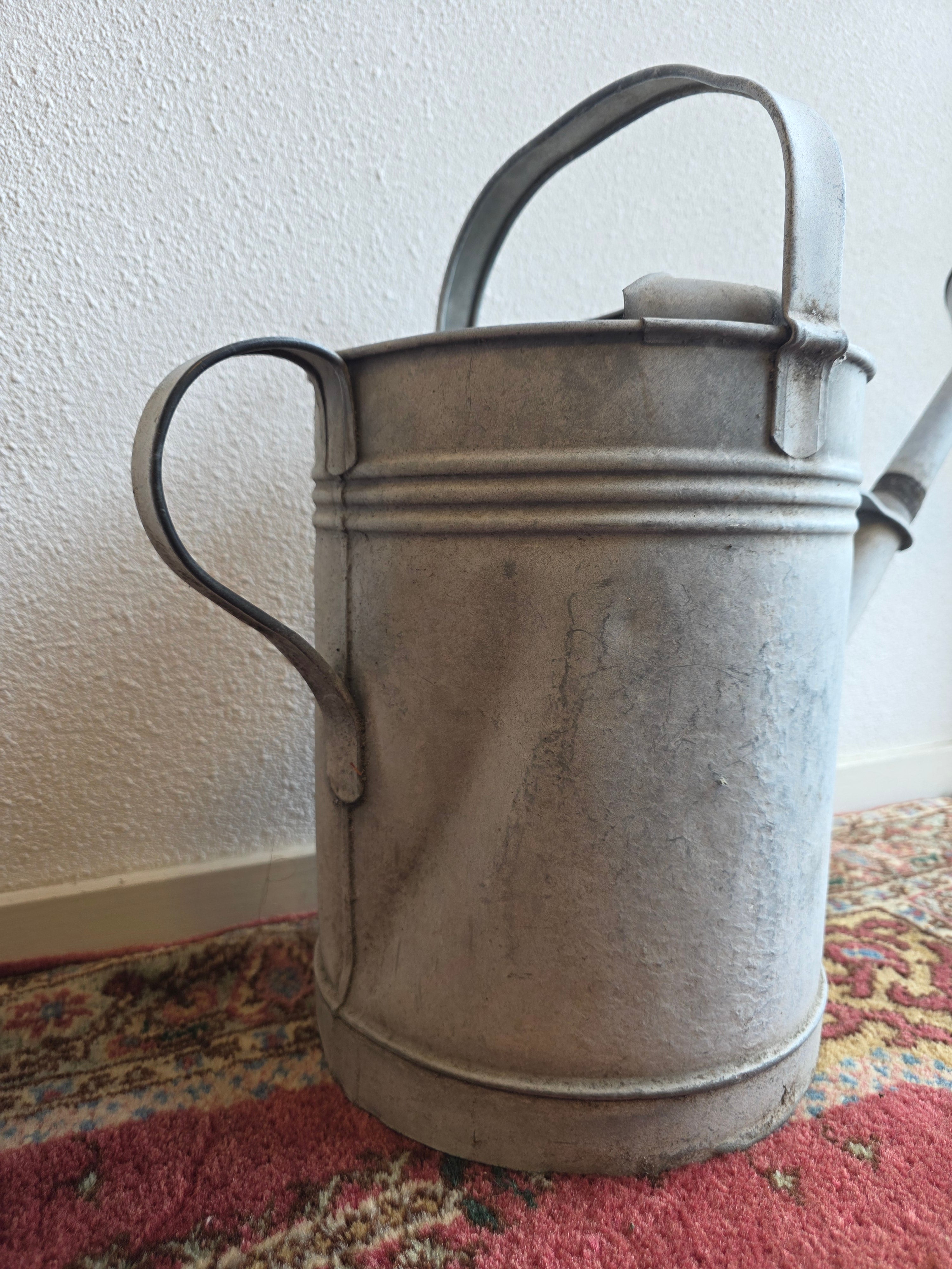Vintage zinken gieter 12,5 liter
