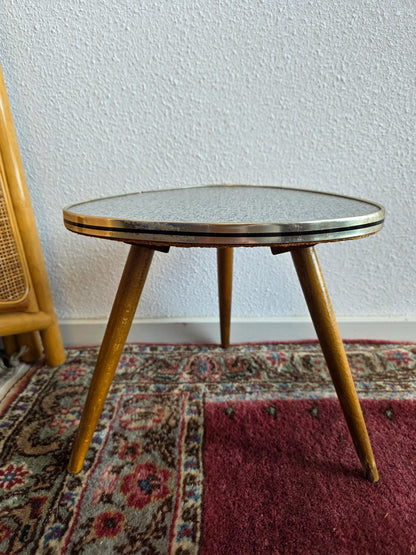 Vintage plantentafeltje formica 27 cm