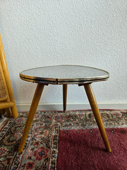 Vintage plantentafeltje formica 27 cm