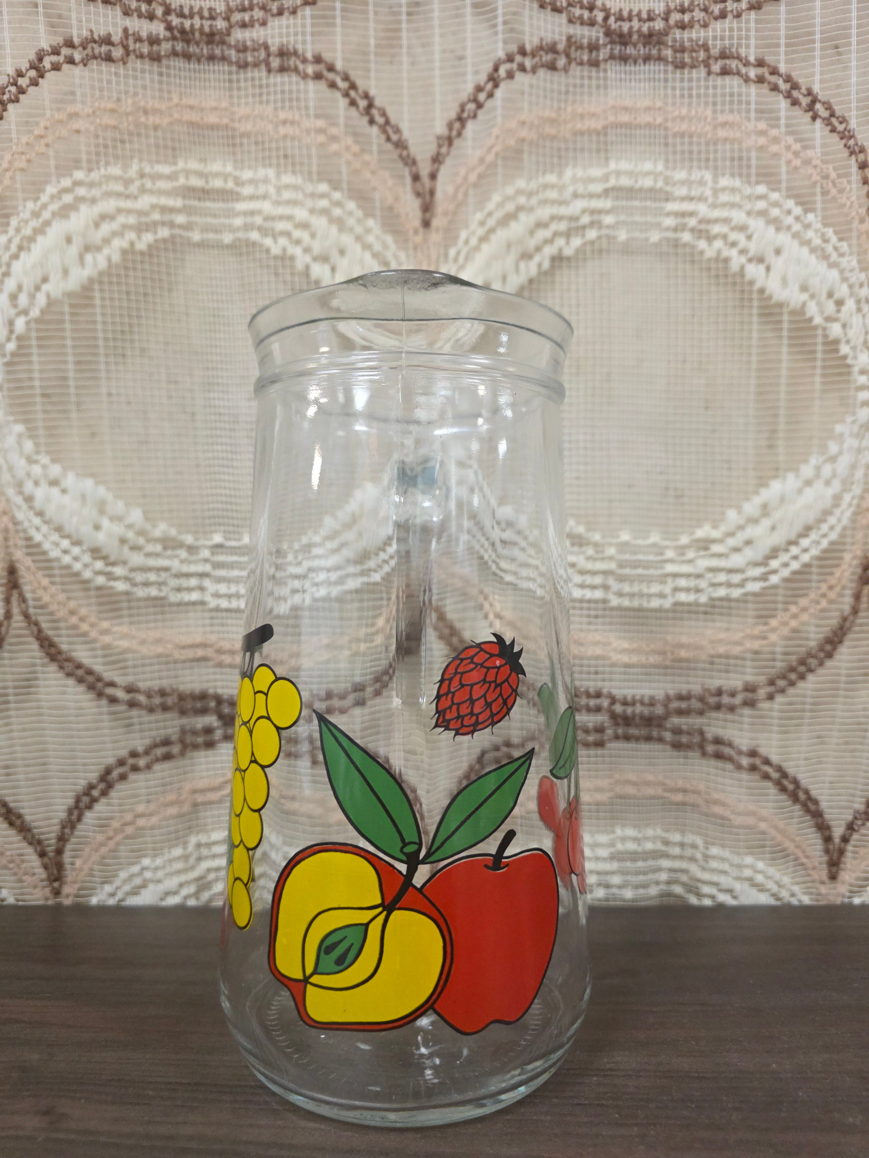 Covetro Italy glazen schenkkan met fruitdessin