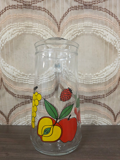 Covetro Italy glazen schenkkan met fruitdessin