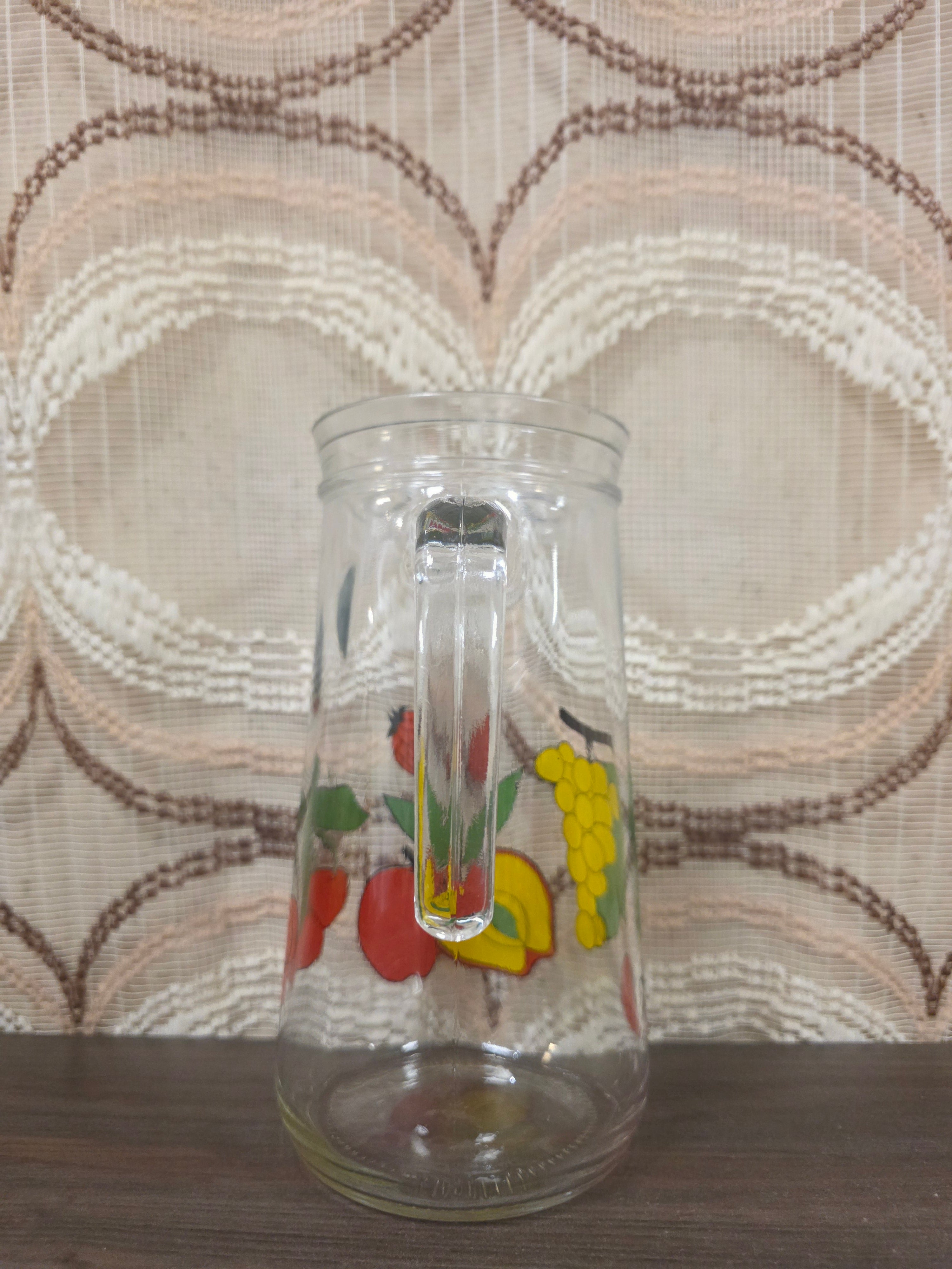 Covetro Italy glazen schenkkan met fruitdessin