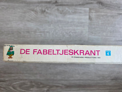 De Fabeltjeskrant puzzel met versierd bootje