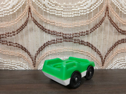 Fisher-Price auto groen wit