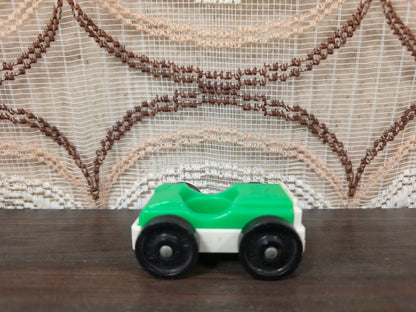 Fisher-Price auto groen wit