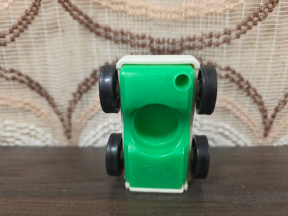Fisher-Price auto groen wit