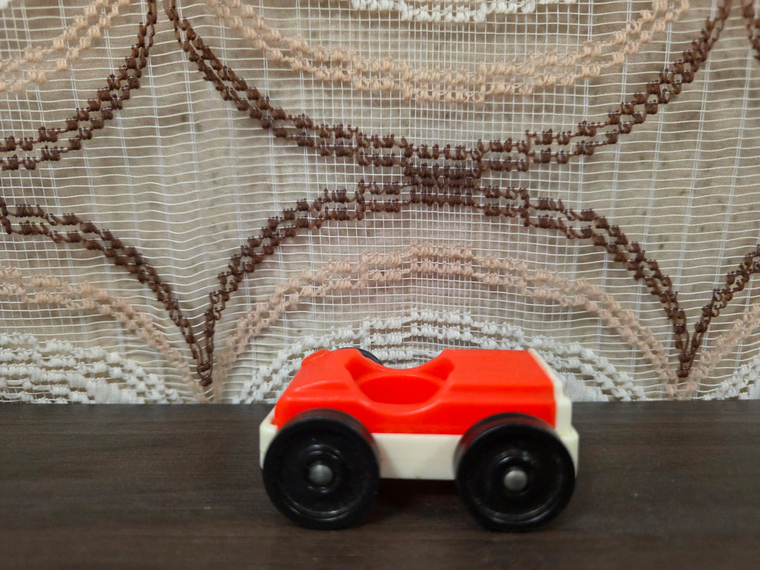 Fisher-Price auto rood wit