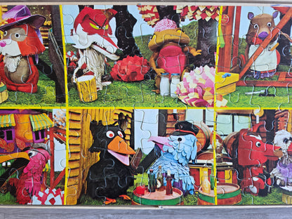 De Fabeltjeskrant legpuzzel 1974