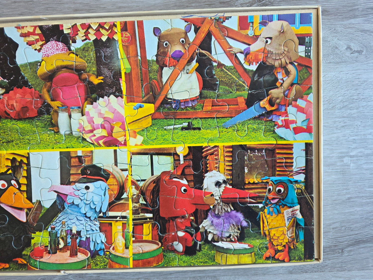 De Fabeltjeskrant legpuzzel 1974