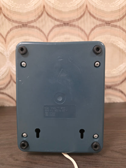 Vintage Itho tafelventilator TV 200 blauw crème