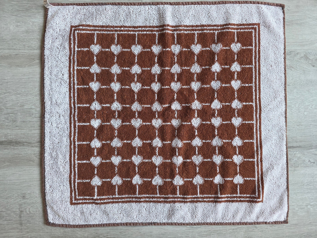 Elias katoenen handdoek bruin
