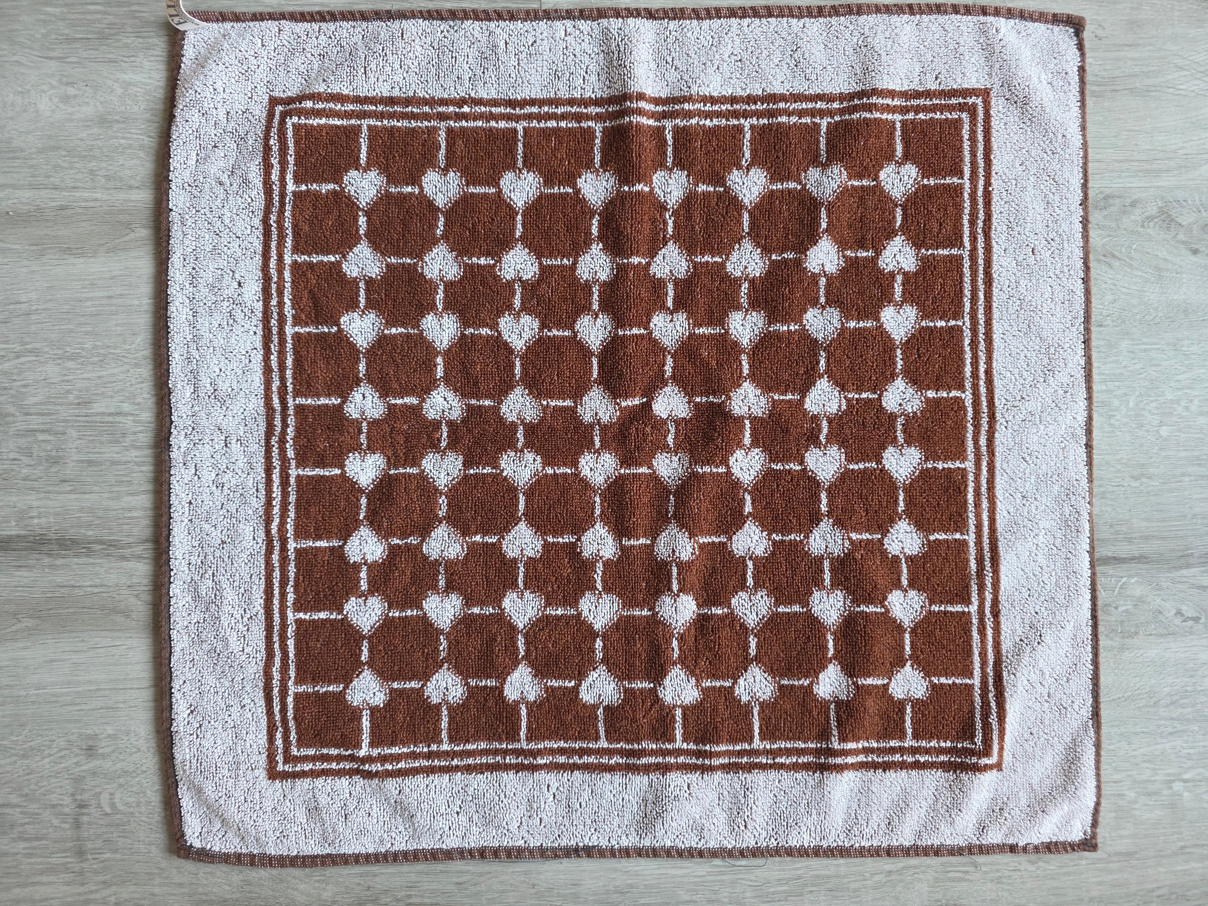 Elias katoenen handdoek bruin