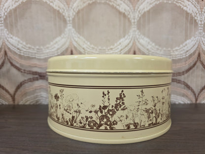 Brabantia koektrommel Flora bruin metaal