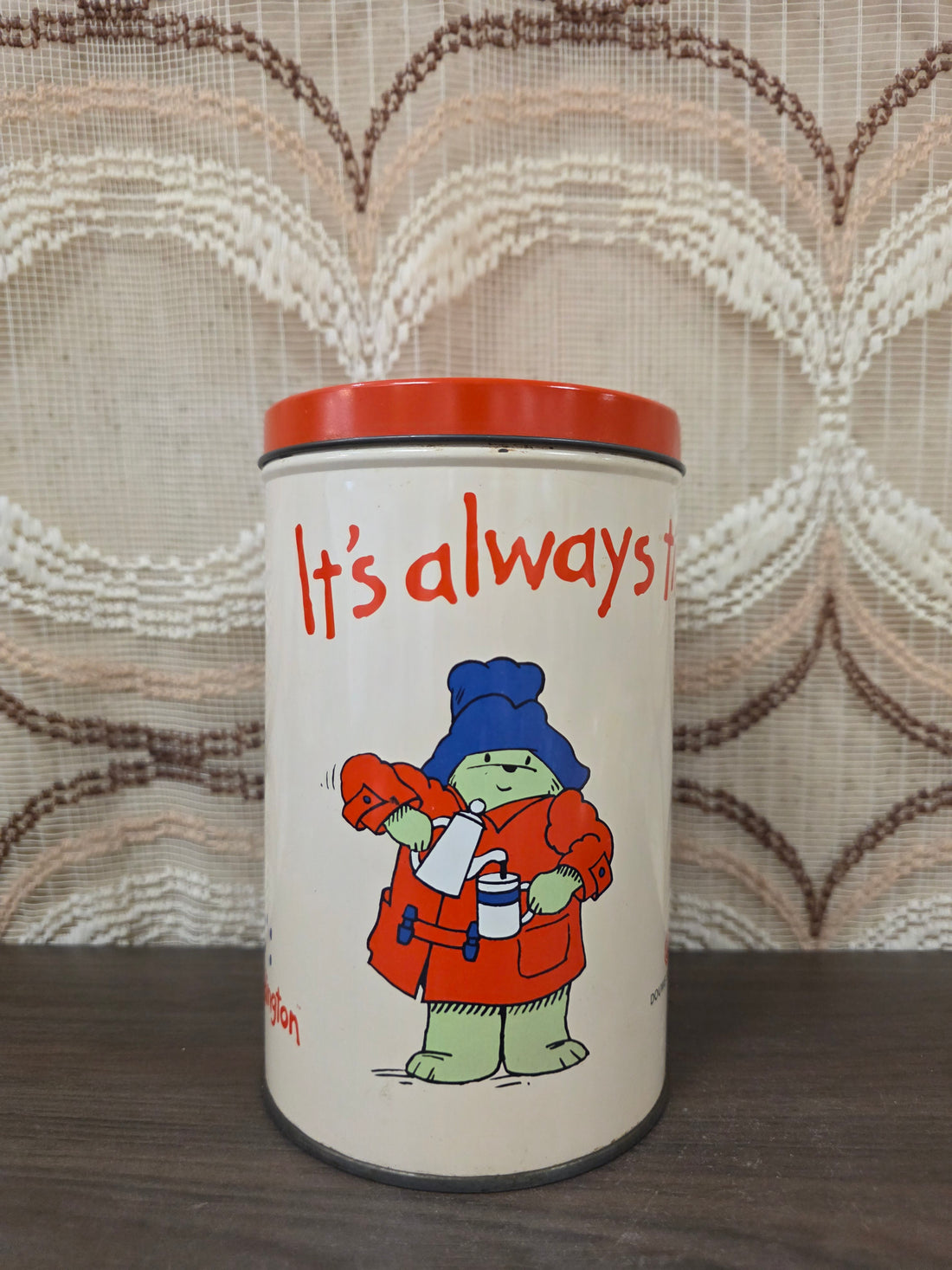 Douwe Egberts Paddington blik 1995 | Always Time for Coffee