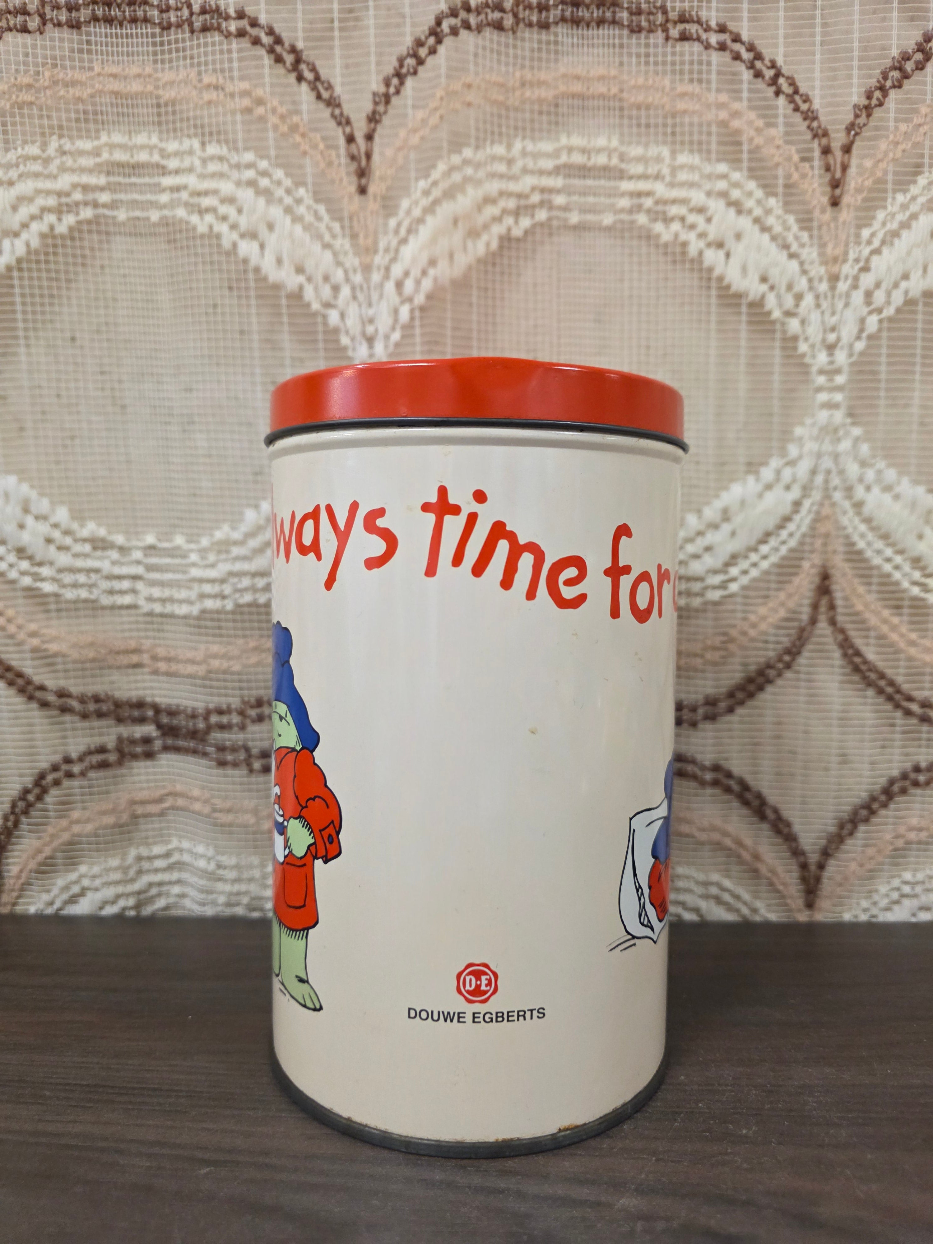Douwe Egberts Paddington blik 1995 | Always Time for Coffee