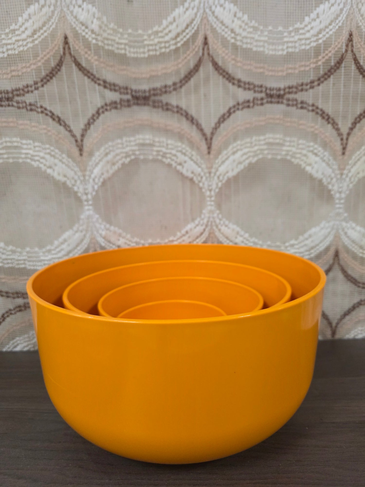 Fixit melamine schalenset oranje 4-delig