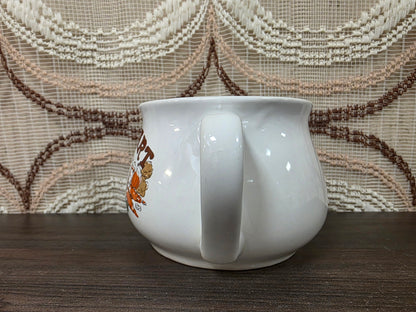 Vintage witte soepkom Ossenstaart