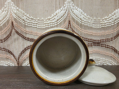 Wildflower suikerpot blauwe bloemen keramiek