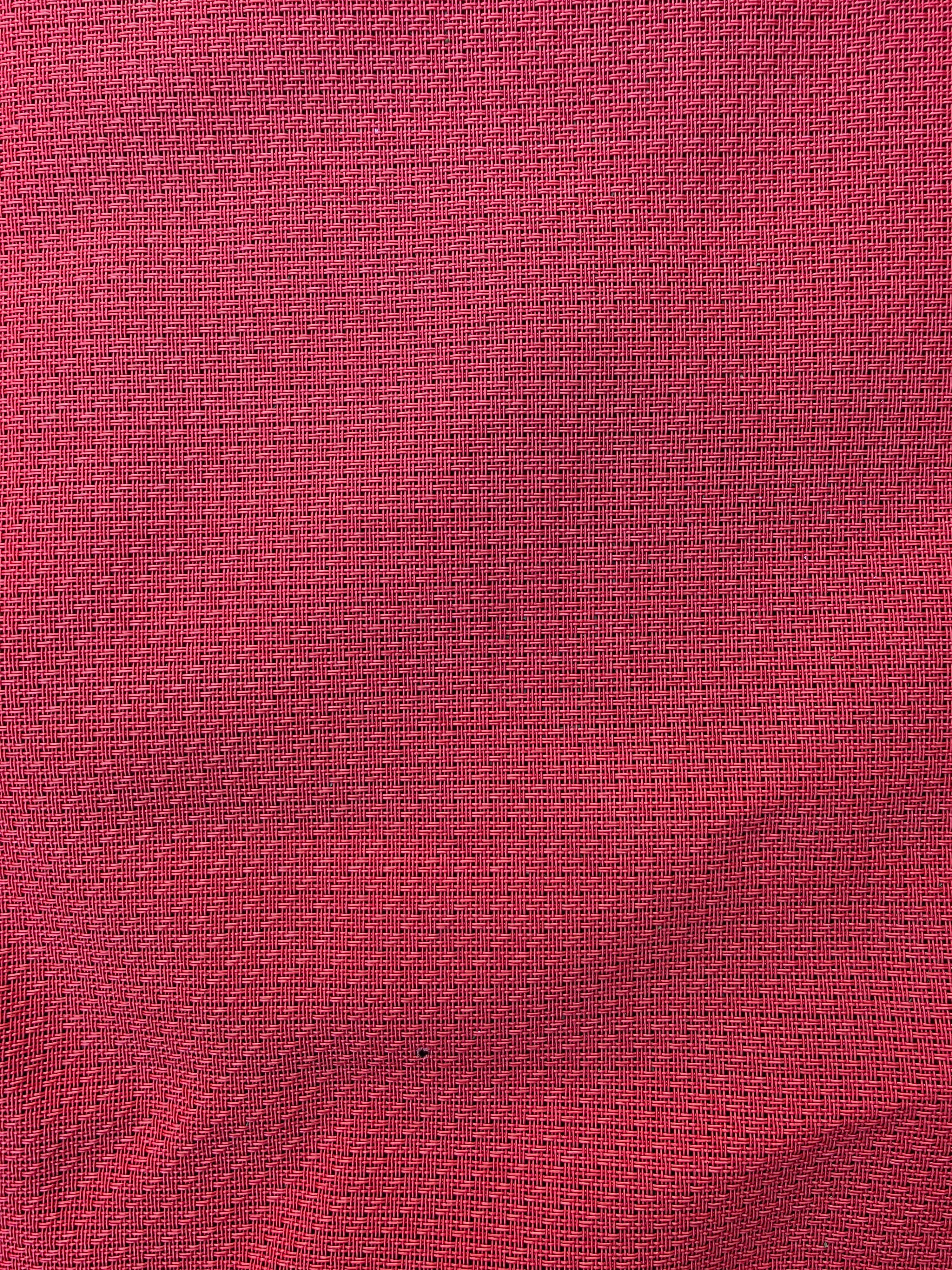 Vintage vinyl tafelkleed rood met witte sierrand