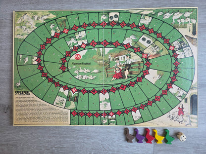 Oudhollandsch ganzenbord spel Algemeen Dagblad