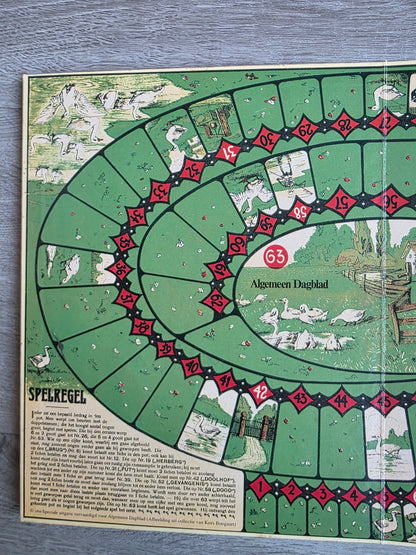 Oudhollandsch ganzenbord spel Algemeen Dagblad