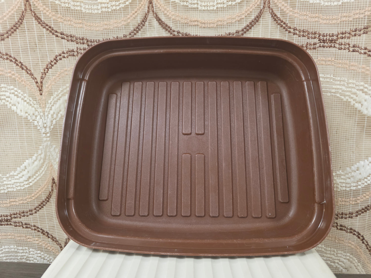 Tupperware Kornuit broodtrommel bruin