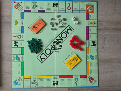 Vintage Monopoly USA Parker Brothers bordspel