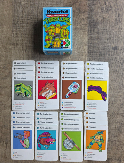 Teenage Mutant Hero Turtles kwartet Selecta 1990