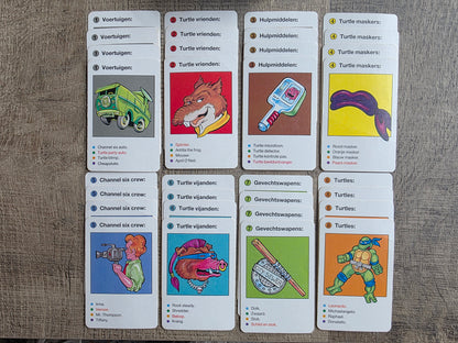 Teenage Mutant Hero Turtles kwartet Selecta 1990