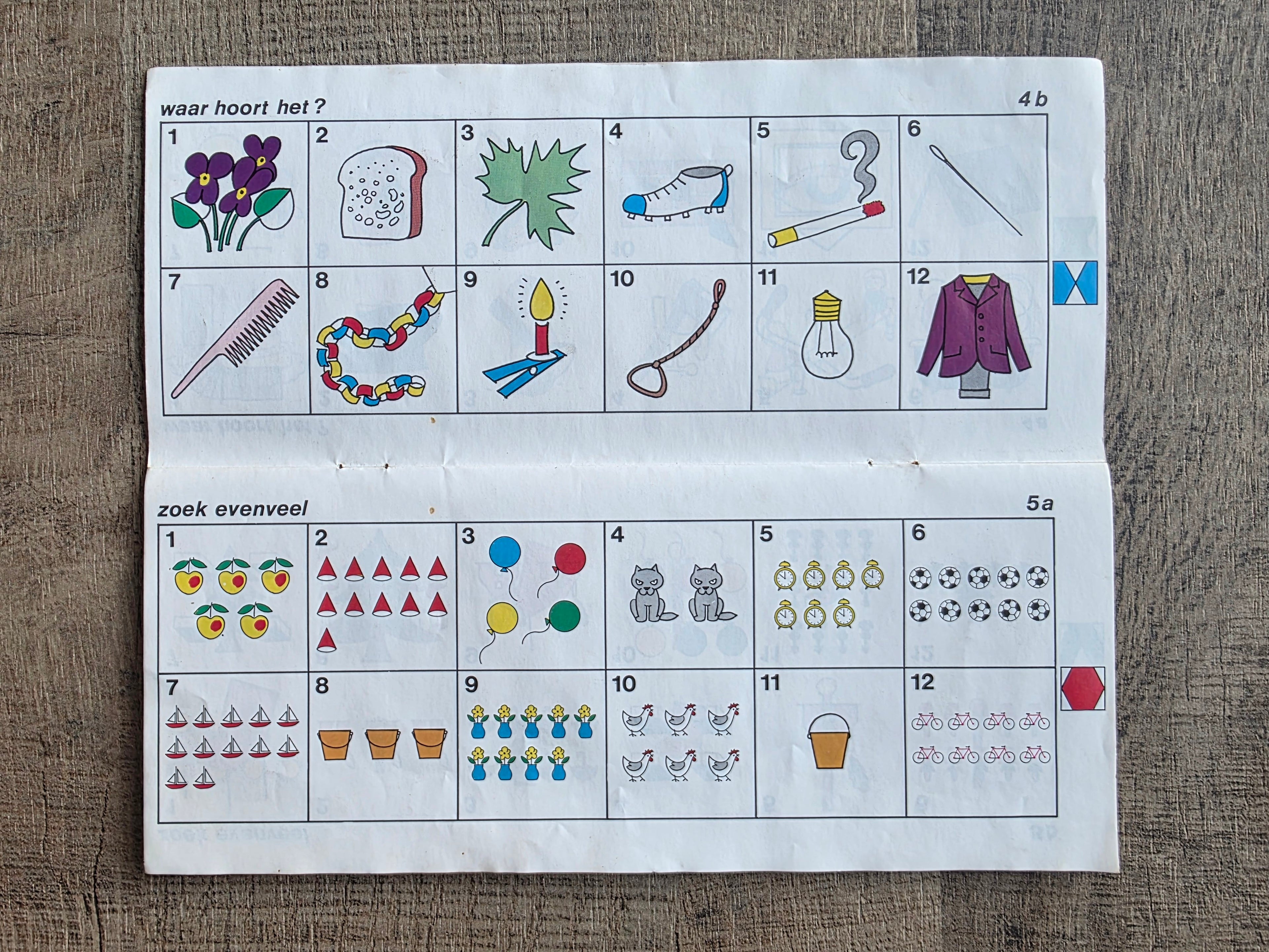 Mini loco kleuterpakket rekenen + ontwikkelingsoefeningen