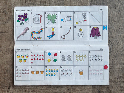 Mini loco kleuterpakket rekenen + ontwikkelingsoefeningen