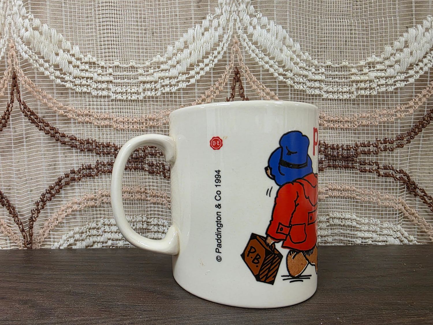 Douwe Egberts Paddington beer "Take a break" beker