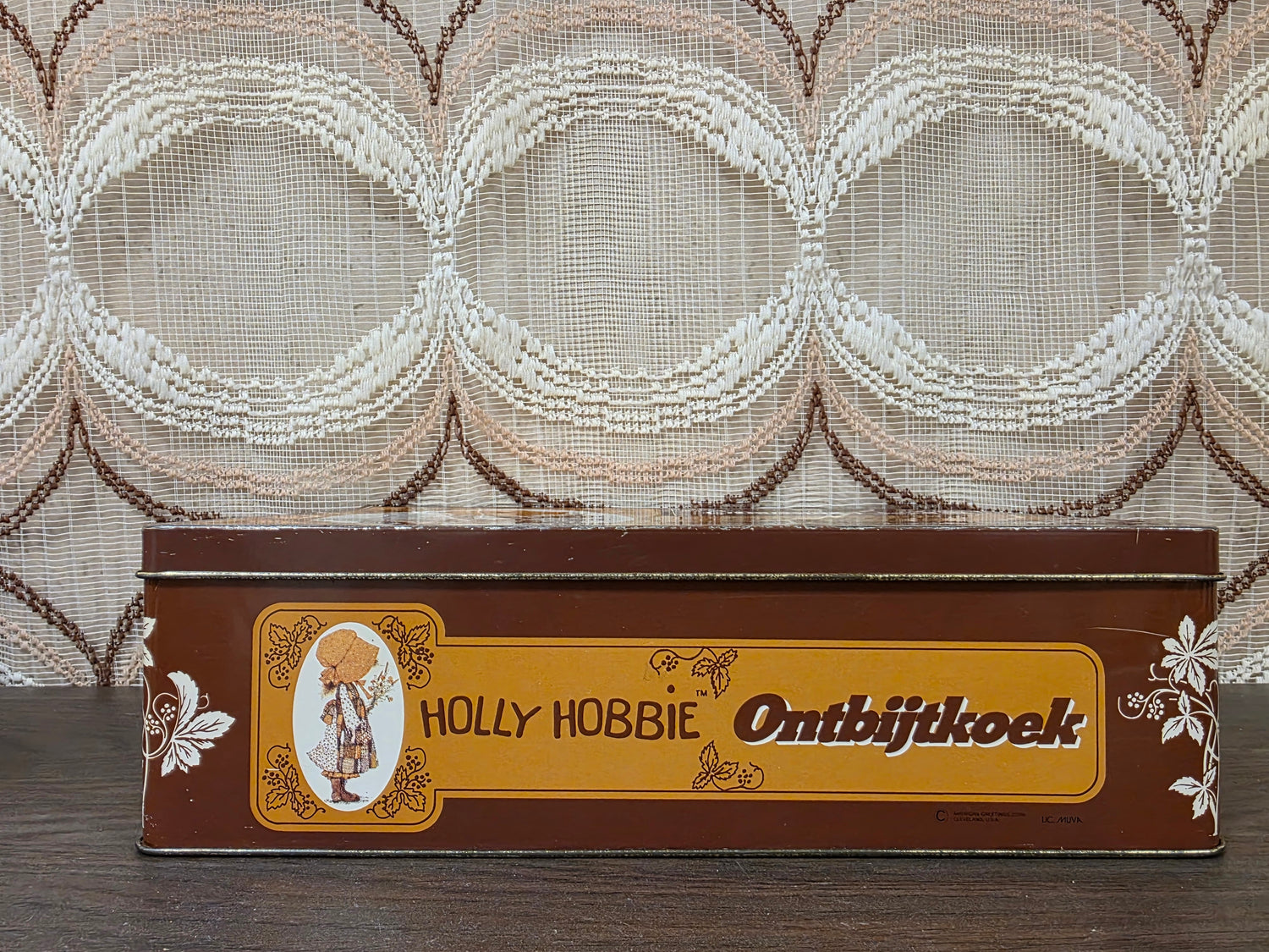 Vintage Holly Hobbie ontbijtkoekblik – J.B. Bussink