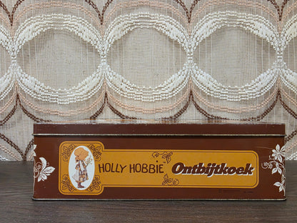 Vintage Holly Hobbie ontbijtkoekblik – J.B. Bussink