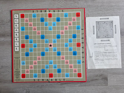 Vintage Scrabble Nederlandse uitgave compleet met houten letters