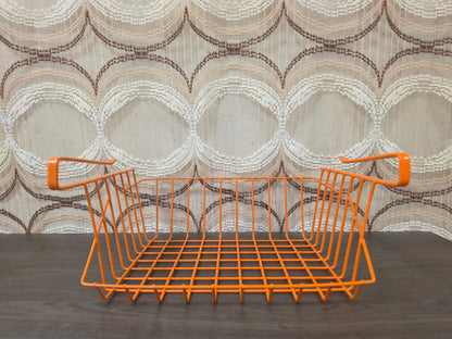 Vintage Tomado Barbertje draadmand oranje