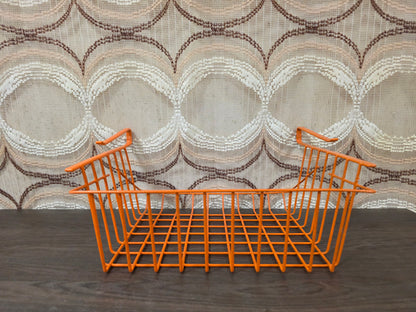 Vintage Tomado Barbertje draadmand oranje