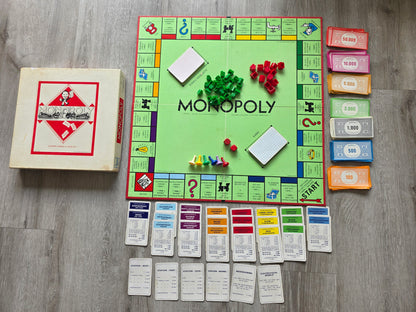 Vintage Monopoly Clipper bordspel