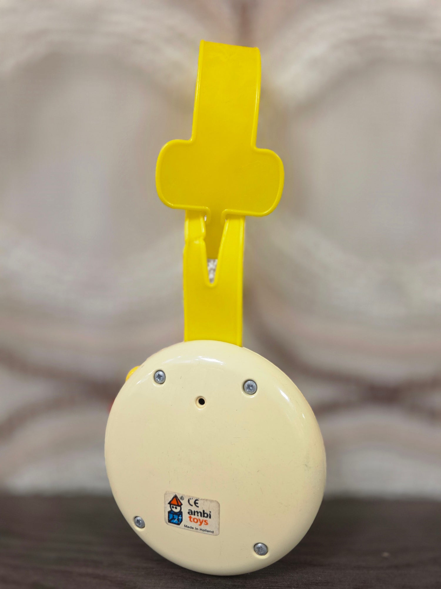 Vintage Ambi Toys activiteitenspeelgoed met katje