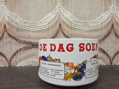 Soepkom ‘Soep van de dag’ met 3 recepten