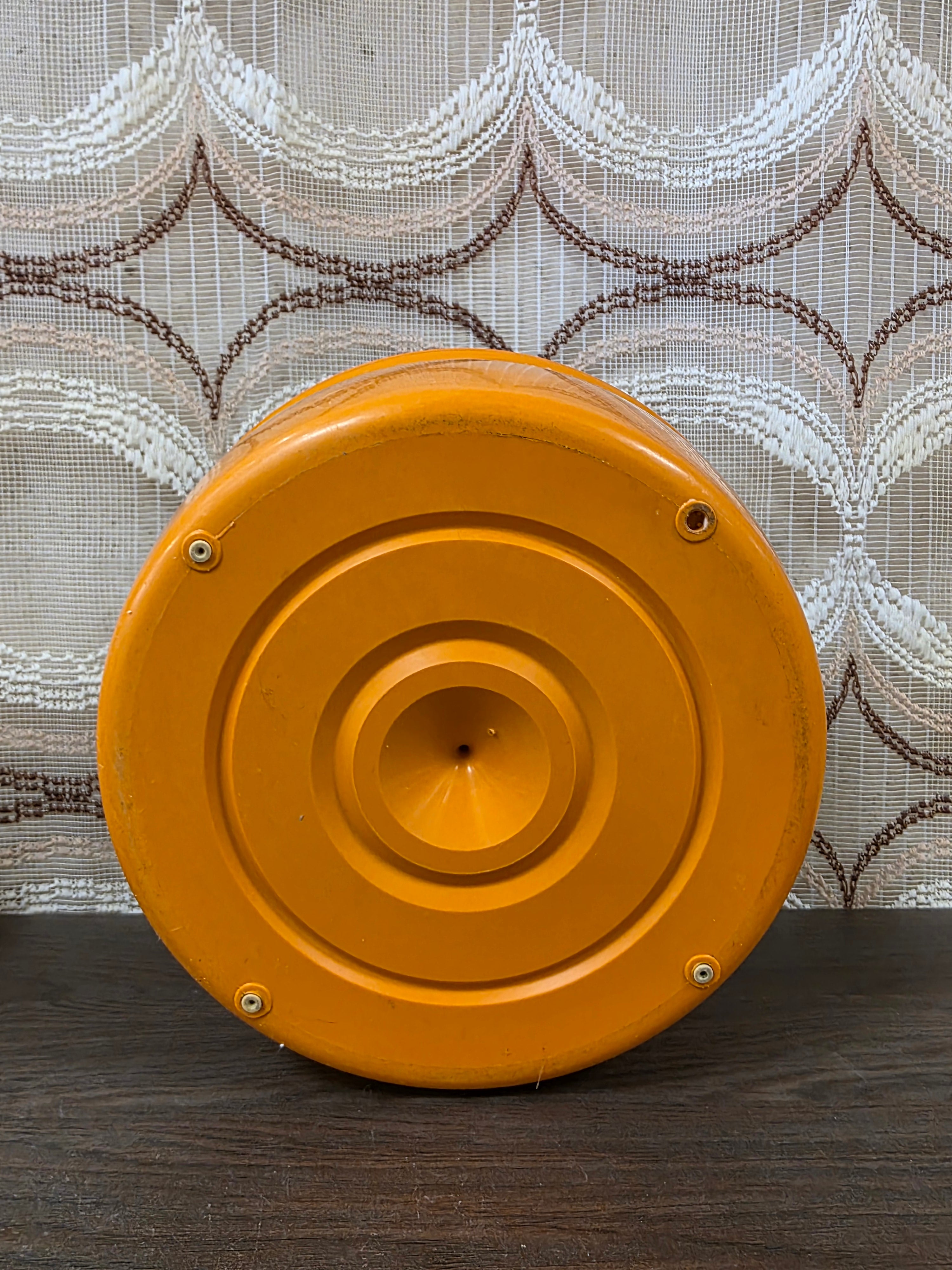 Vintage Moulinex slacentrifuge oranje jaren 70