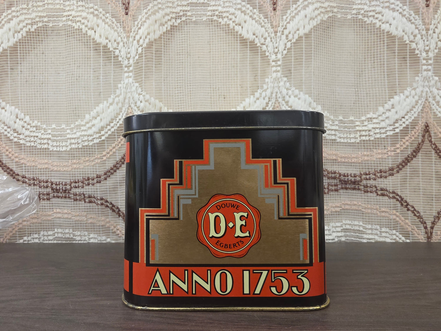 Vintage Douwe Egberts Aroma koffie blik