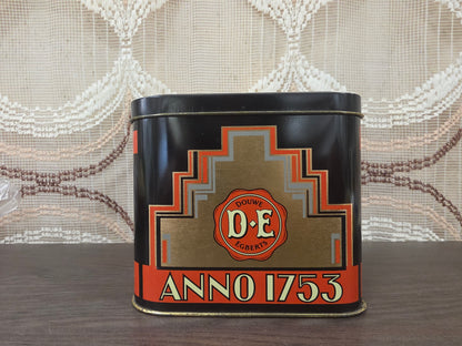 Vintage Douwe Egberts Aroma koffie blik