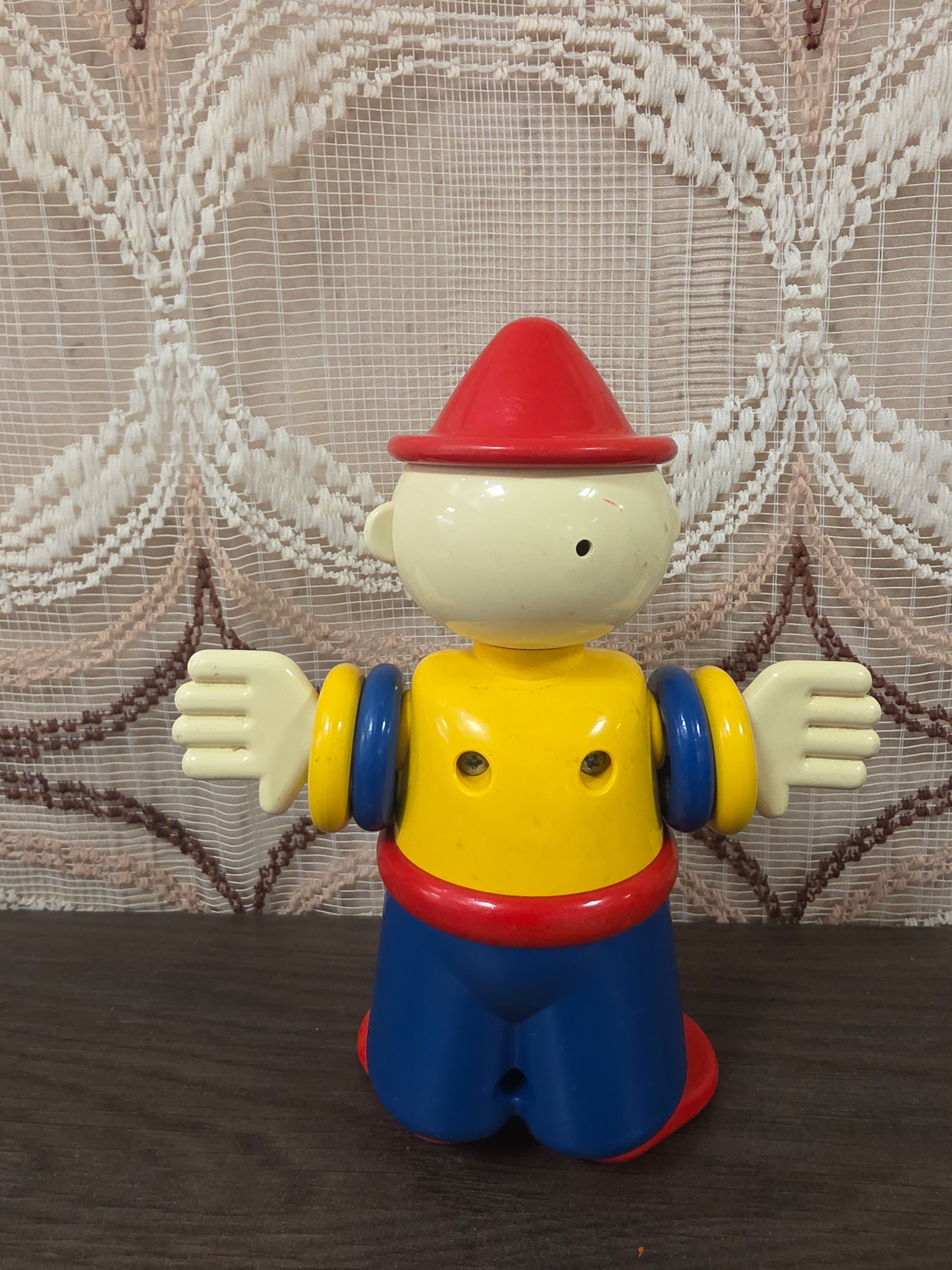 Ambi Toys Charlie clown geel blauw