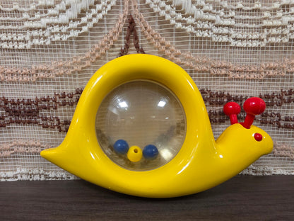 Ambi Toys Snail Rattle – gele slak