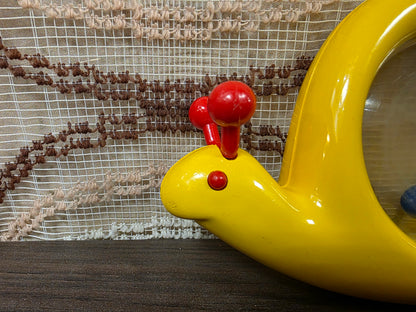 Ambi Toys Snail Rattle – gele slak