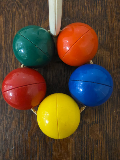 Ambi toys rammelaar gekleurde ballen