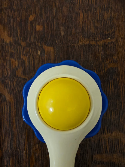 Ambi Toys rammelaar Handy Dandy blauwe rand