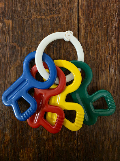 Ambi Toys Rattle Keys – gekleurde sleutels