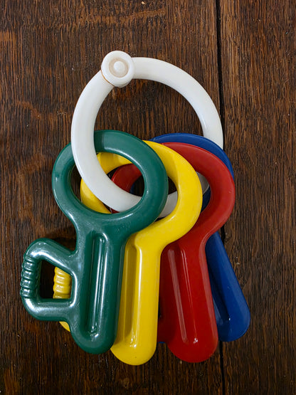 Ambi Toys Rattle Keys – gekleurde sleutels